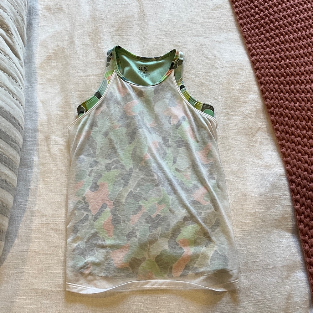 Athlete Girl perfect pair tank in a large or girl’s age 12.